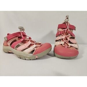 Keen Newport H2 Youth Shoes Size 4 Outdoor Hiking Camping Sport Sandals Pink